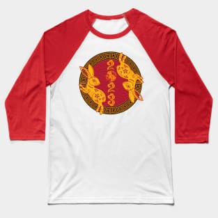 Happy Chinese New Year 2023 Year Of The Rabbit Kid Women Men Baseball T-Shirt